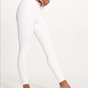 🌊 (2/$60) Lululemon White Leggings